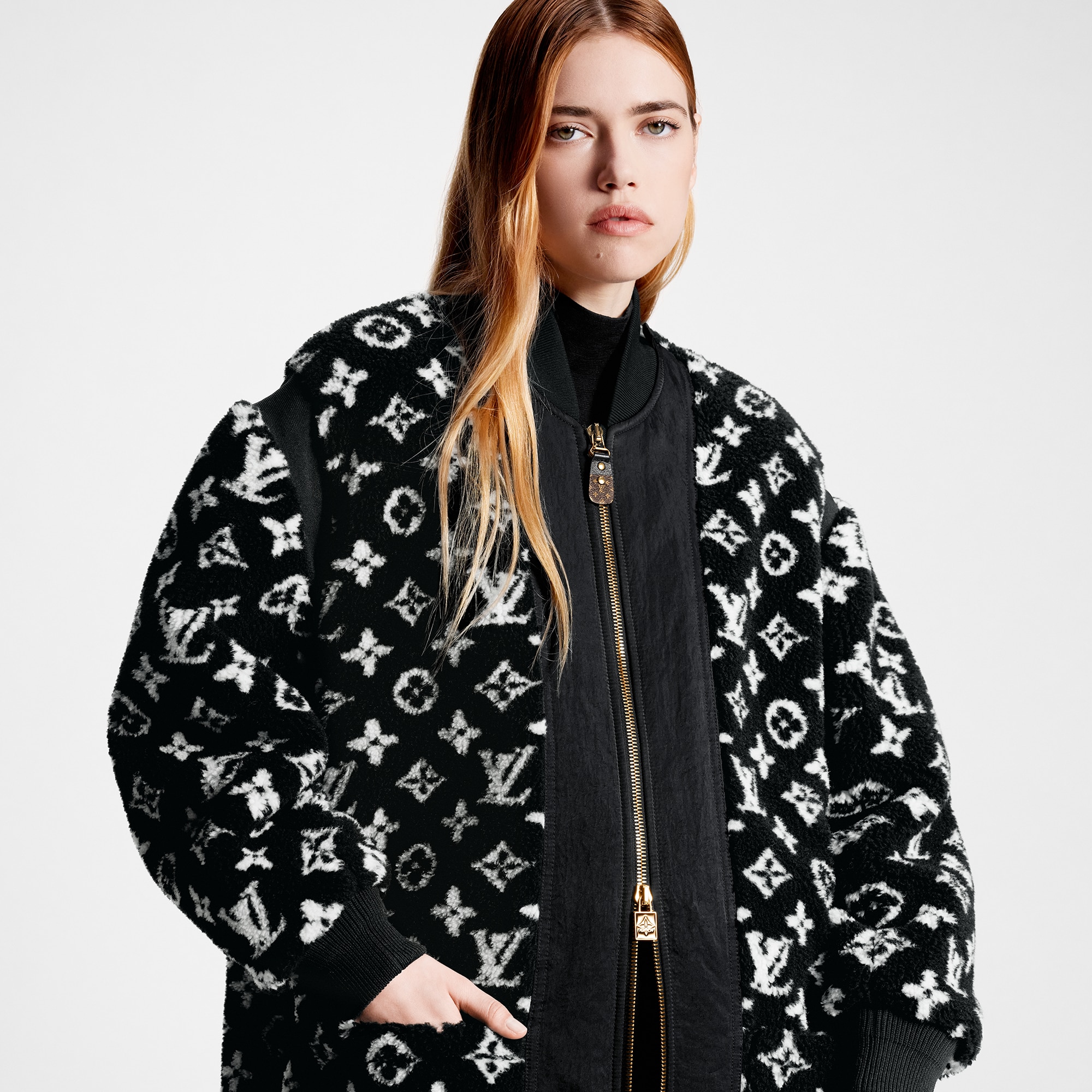 Oversized teddy bomber on sale jacket